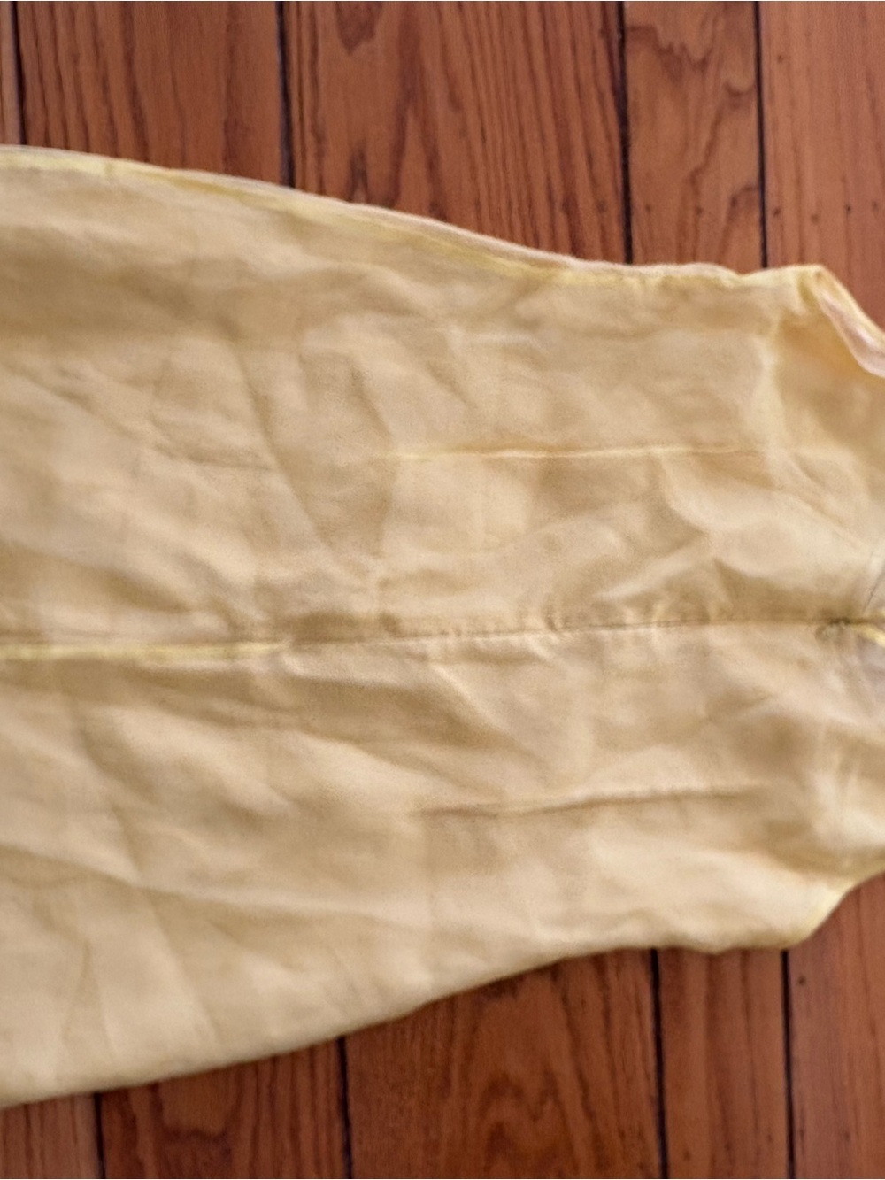 MaxMara Butter Yellow Silk Mini Dress
